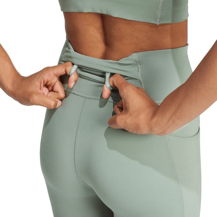 adidas Dame Lange tights Own The Run 7/8 Tight Grøn