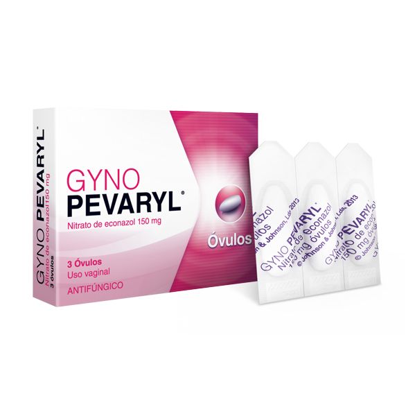 Gyno Pevaryl Óvulos 150mg 3 Unidades
