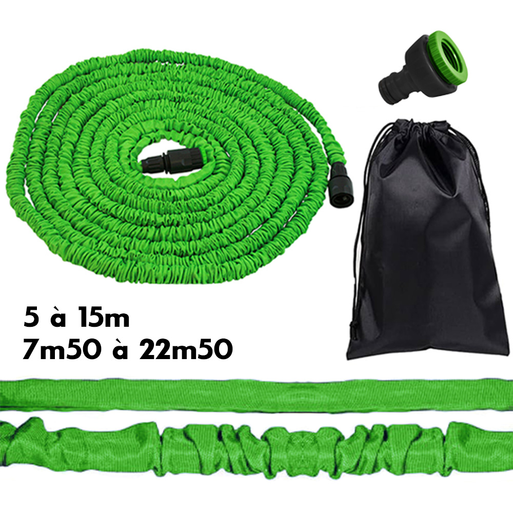 Tuyau d'arrosage extensible Magic Hose HABA