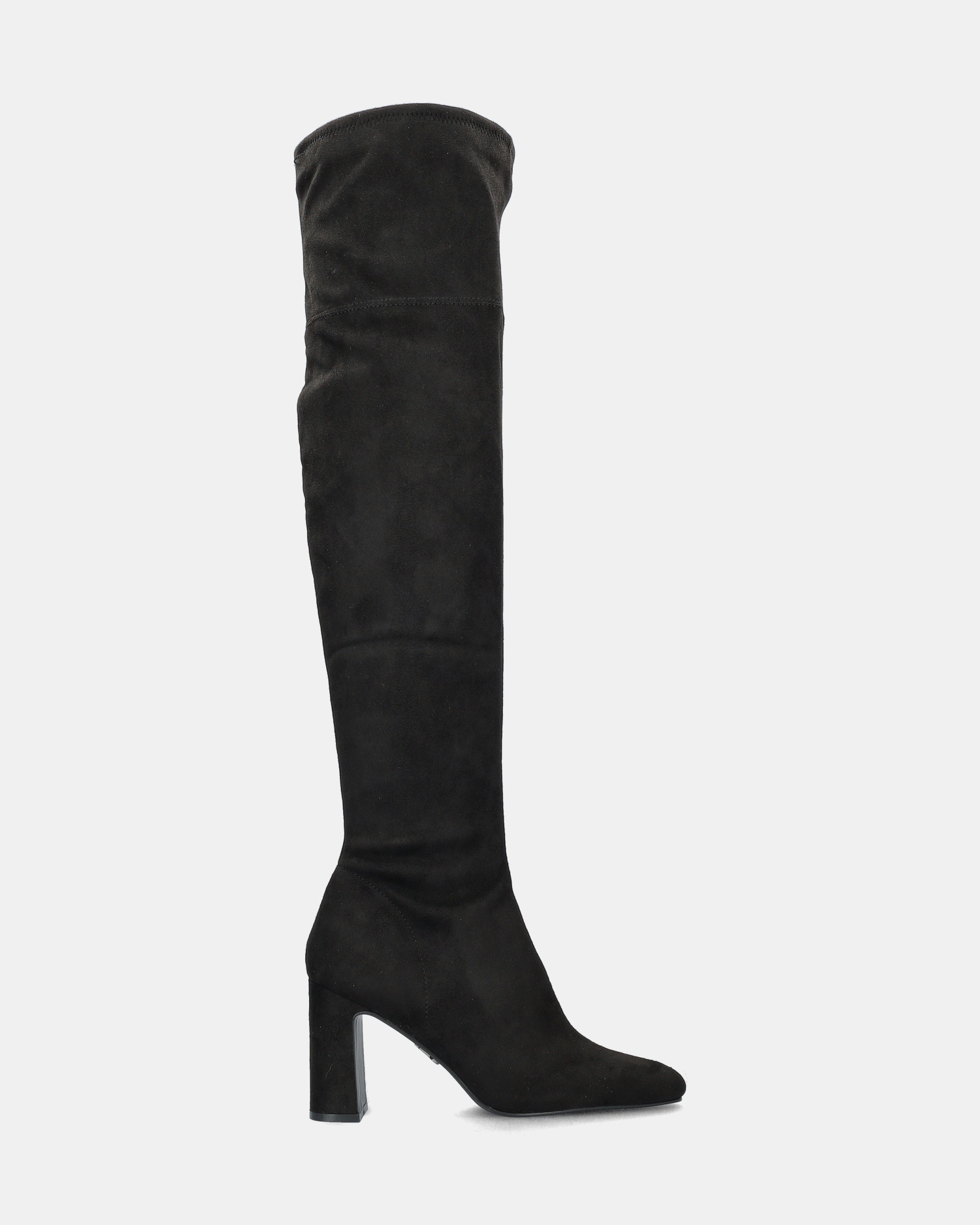 Steve Madden Sommerville Overknee laarzen  - zwart
