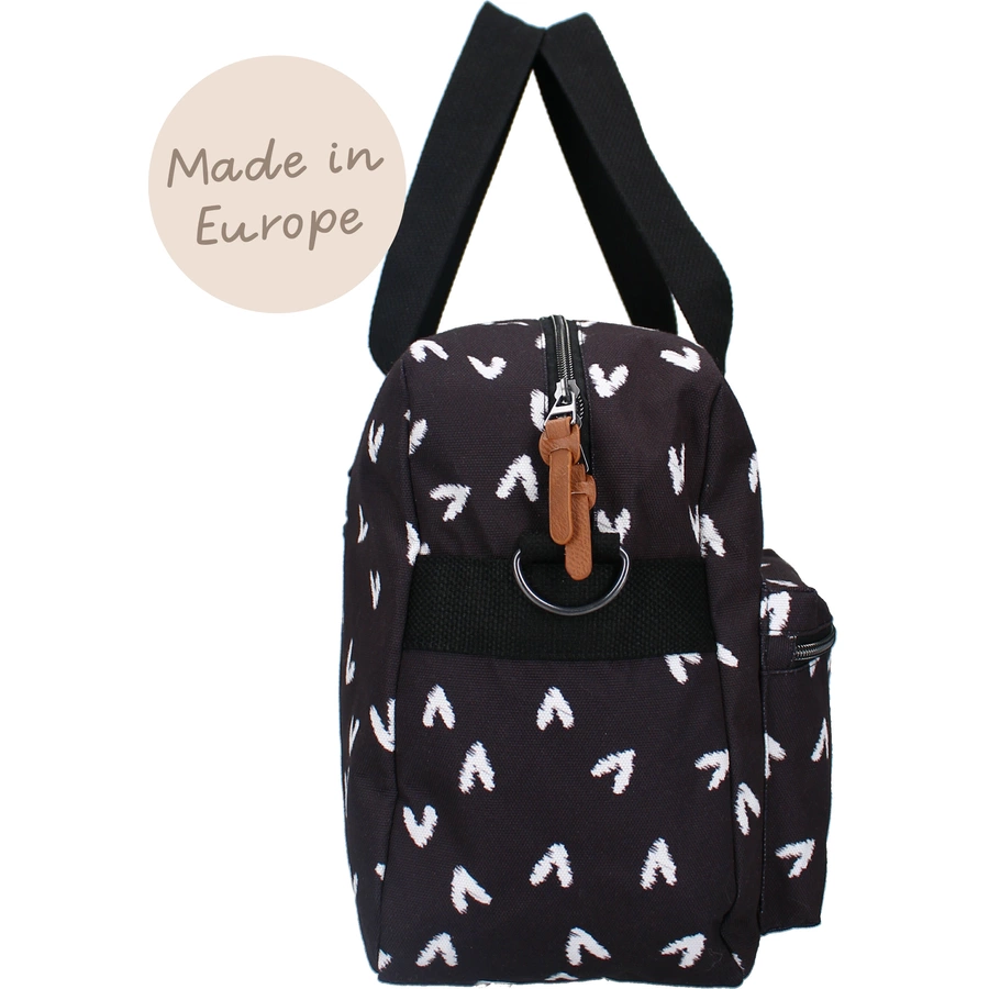 Kidzroom Wickeltasche care Kind at Heart Black