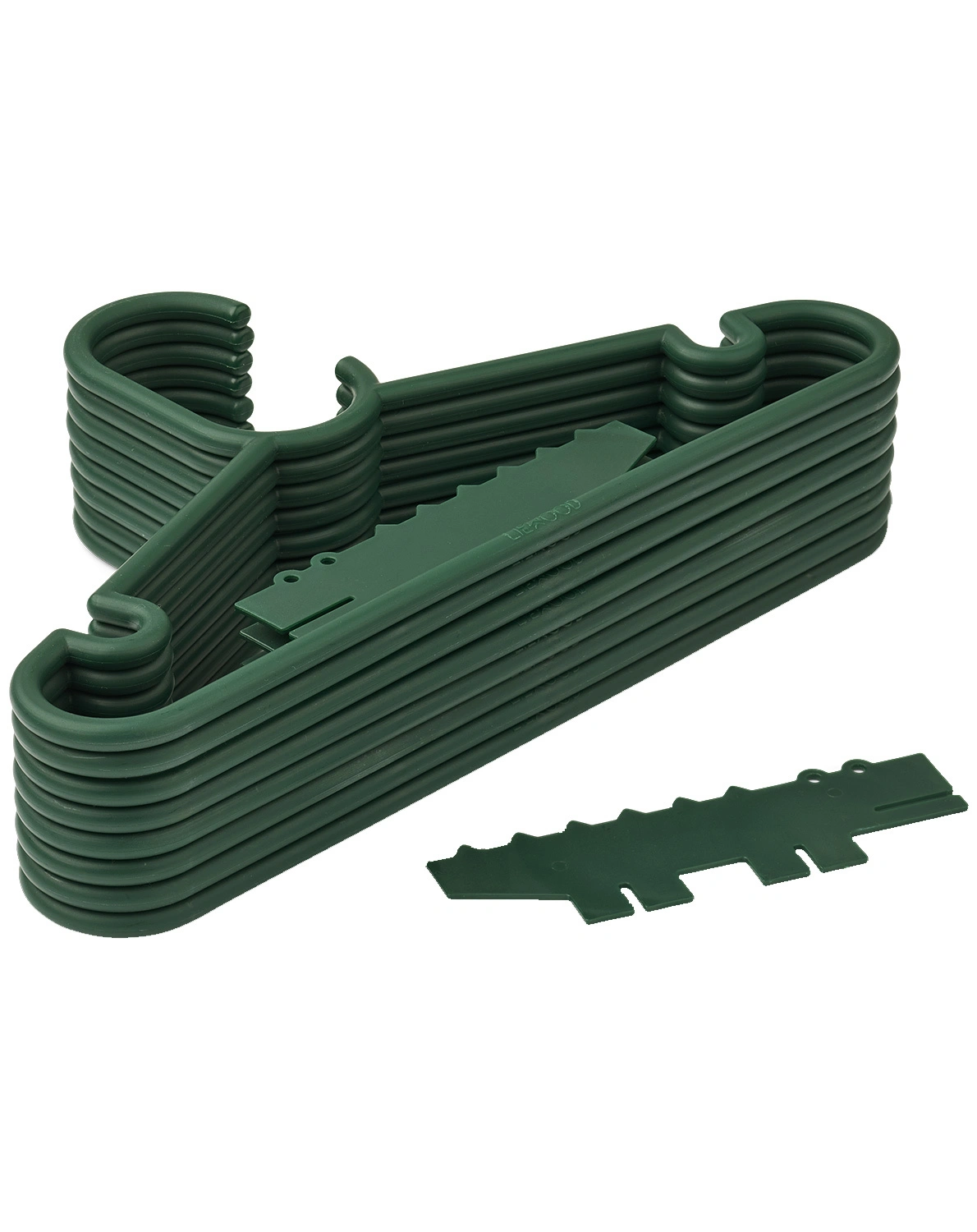 Kleiderbügel FALTON - CROCO 8er-Pack in garden green
