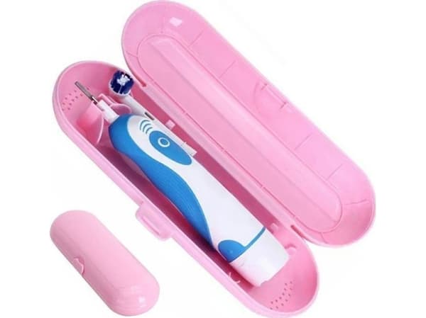 Aptel TRAVEL CASE for Oral-B elektrisk tannbørste rosa AG821B