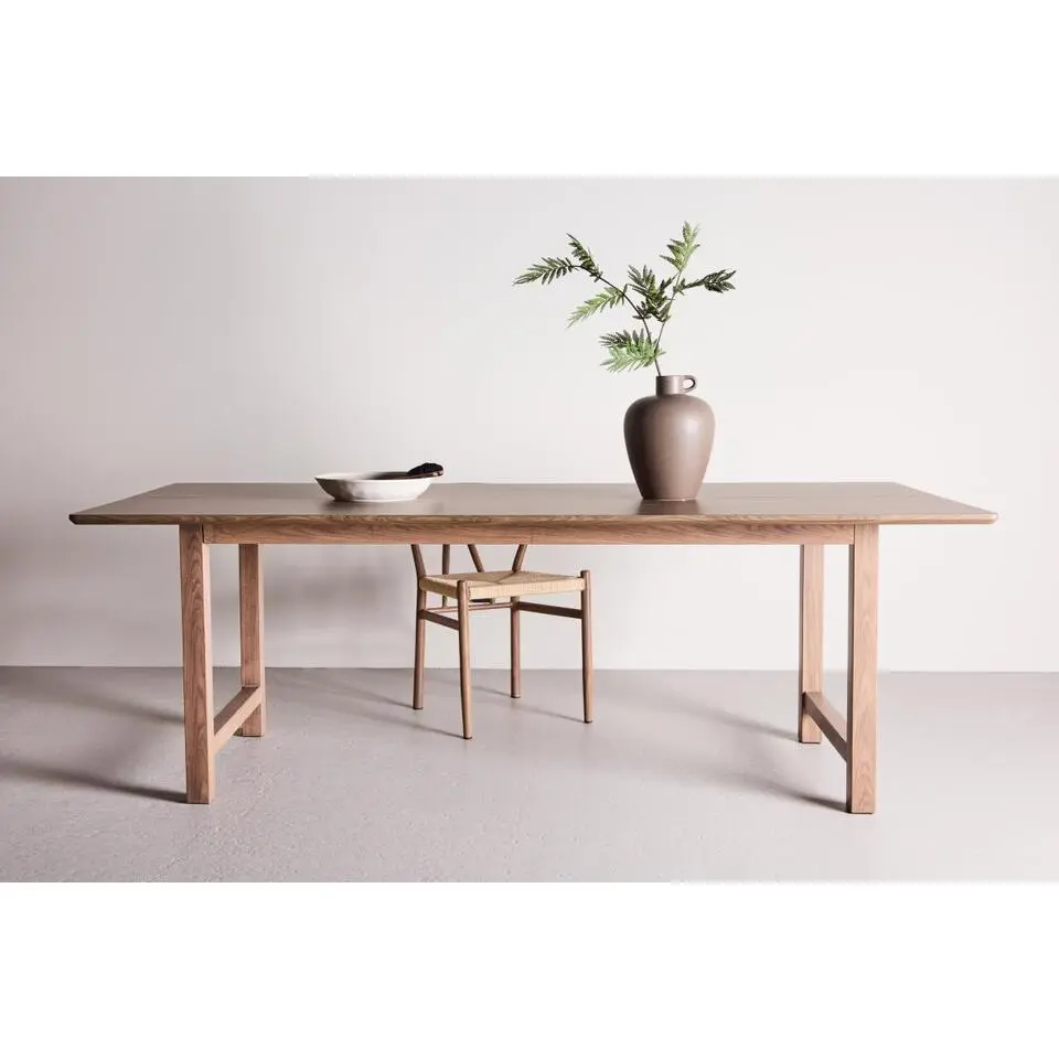 Svea - Dubois eettafel - 220 x 100 cm - bruin