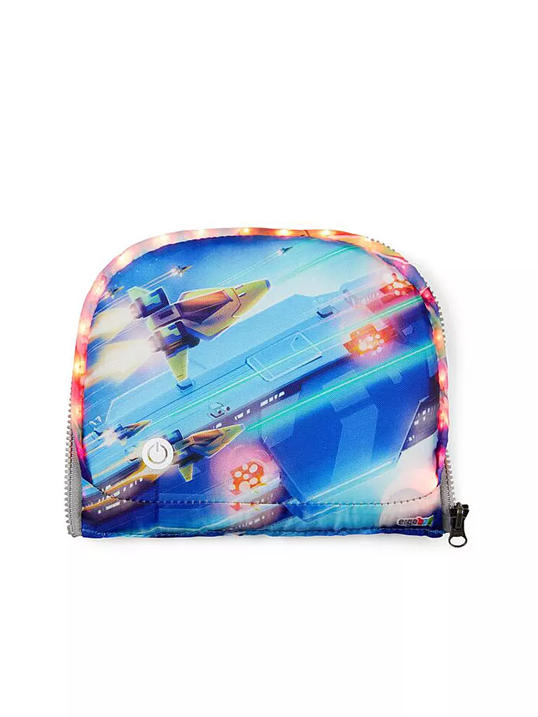 ERGOBAG Zip Set Zippies LED Raumschiff bunt