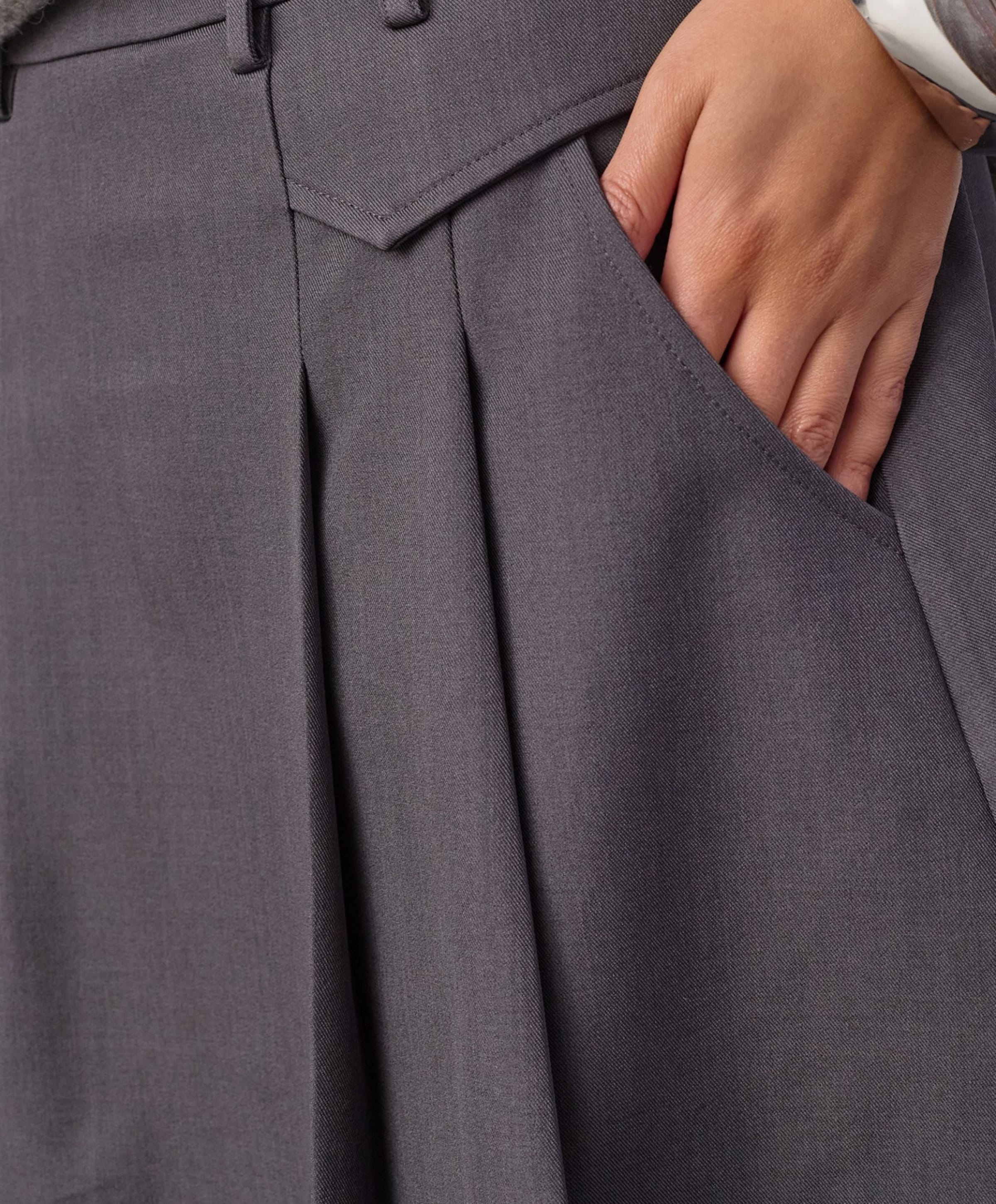 Co'Couture Dames rok grijs