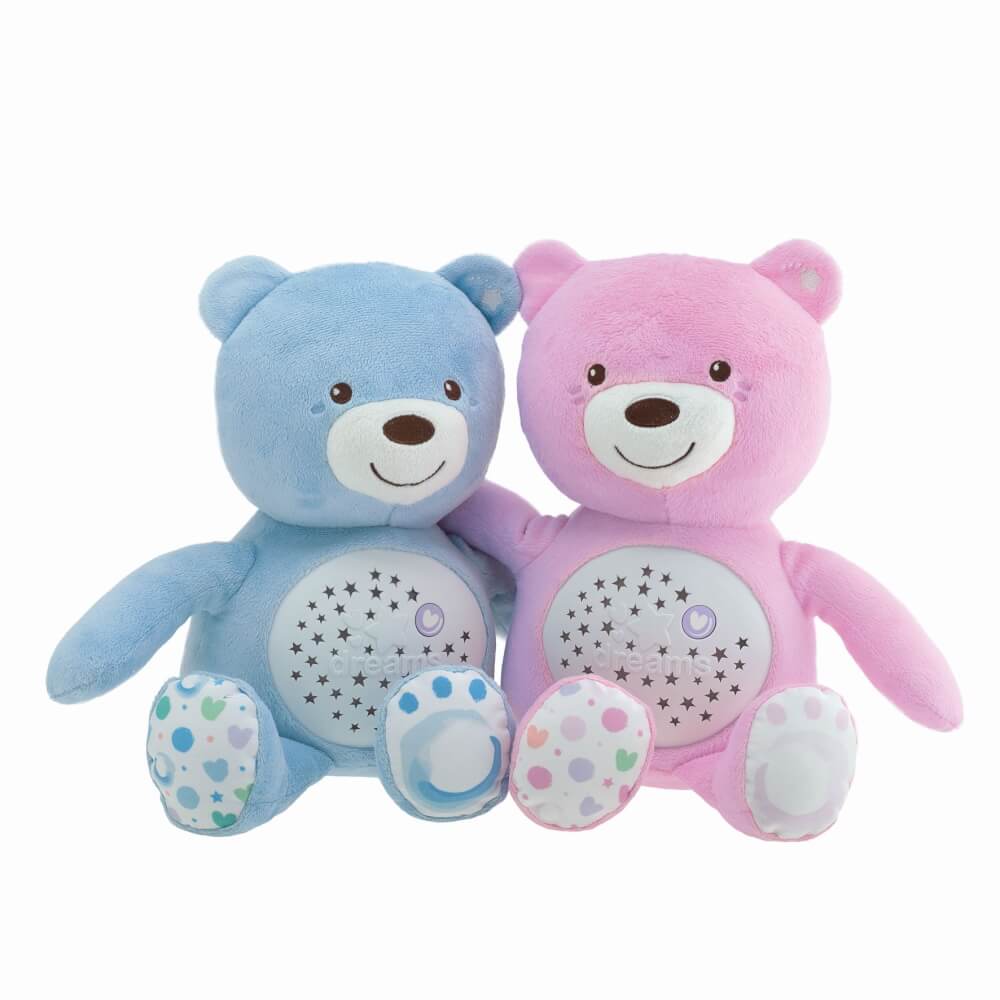 Chicco Lichtprojektor Baby Bär, Rosa