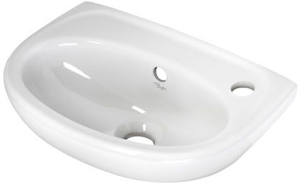 Basic fontein 36cm wit