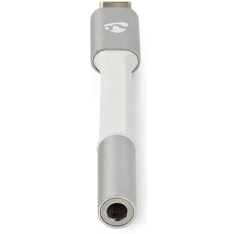 Nedis CCTB65950AL008 USB adapter USB-C male - 3.5mm female aluminium