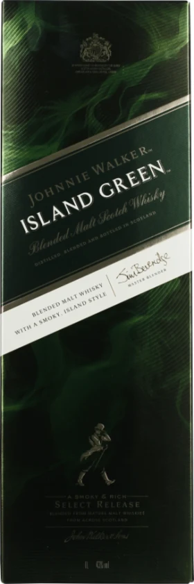 JOHNNIE WALKER ISLAND GREEN 1LTR