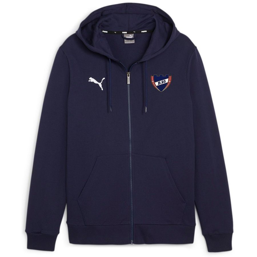 B.93 Sweat à Capuche Full Zip - PUMA Navy/Blanc