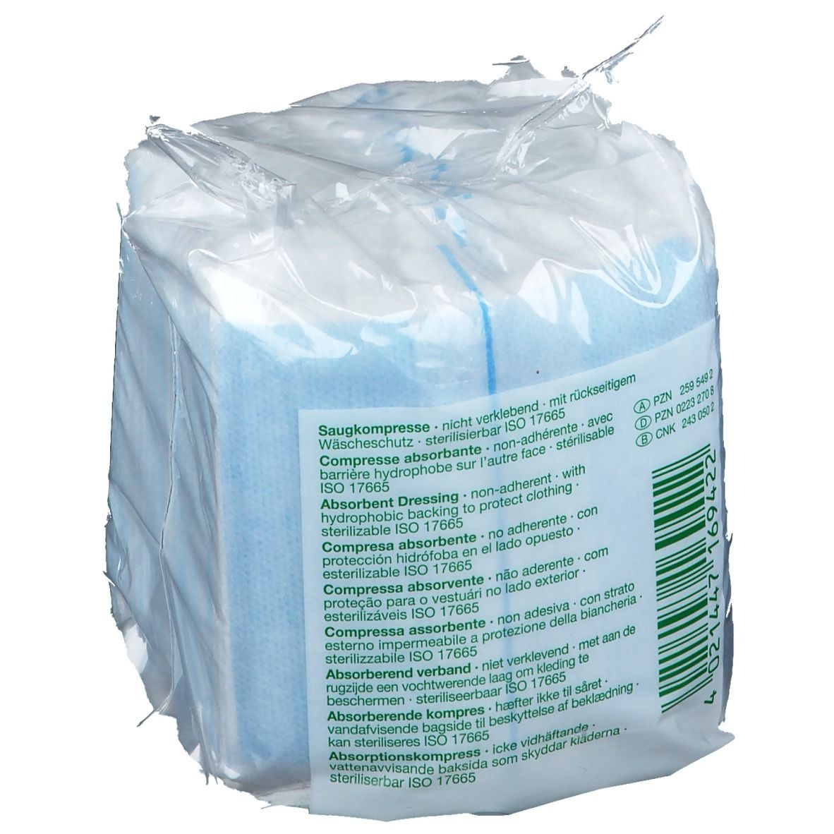 Vliwazell® Kompressen 10 x 10 cm unsteril