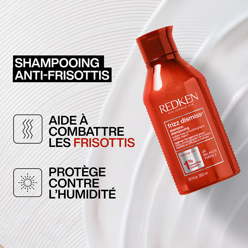 Le rituel Frizz Dismiss pour cheveux rebelles et indisciplinés