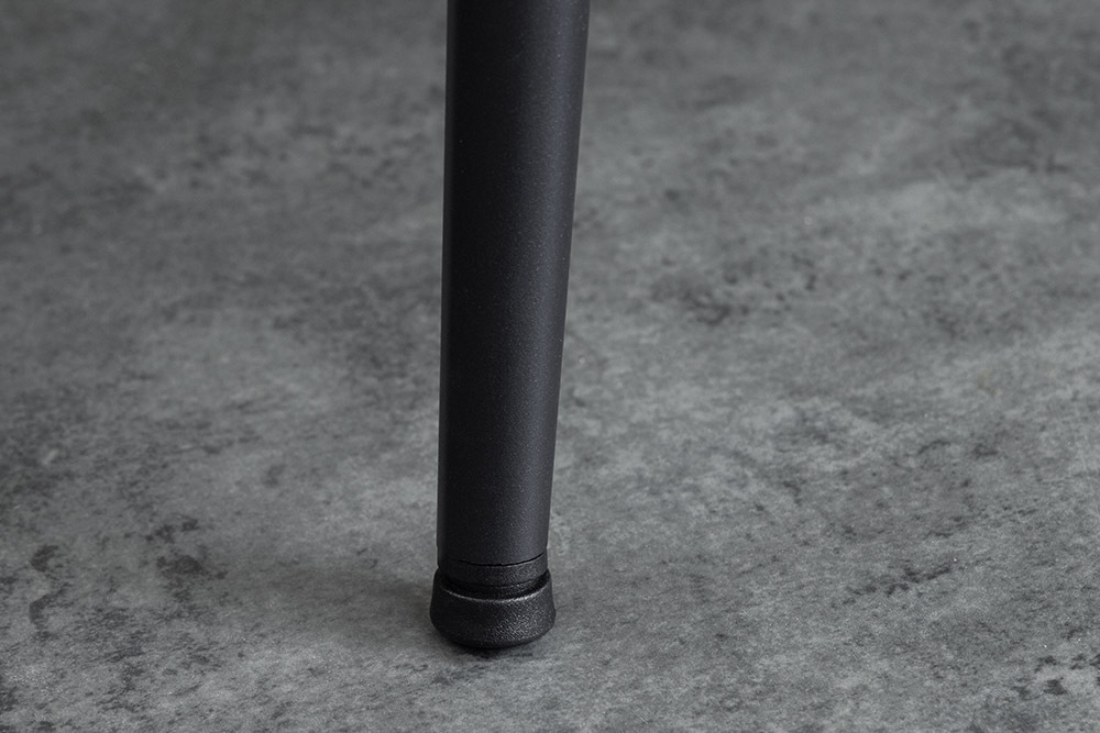 Industrial Esstisch APARTMENT 140cm natur Wildeiche schwarzes Metallgestell