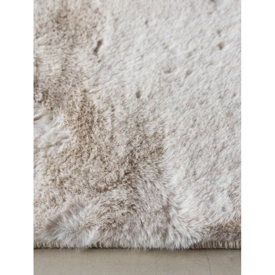 Interieur05 Hoogpolig Vloerkleed Lux Creme - 330 x 240 cm