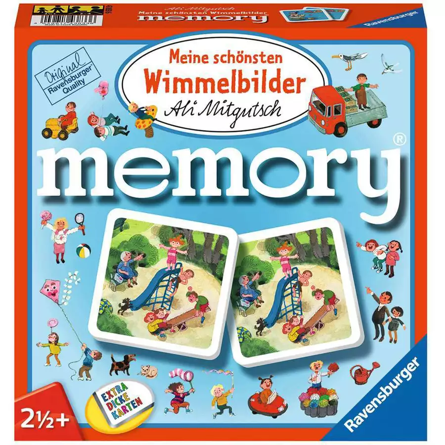 Ravensburger Meine schönsten Wimmelbilder memory® bunt