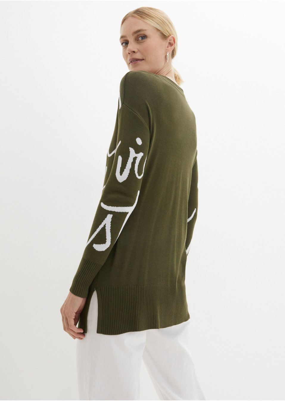 Pull avec inscription