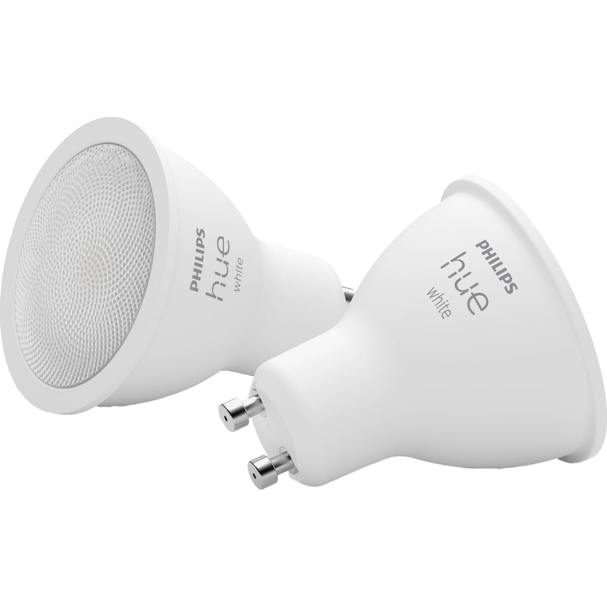 Philips Hue LED-lyspære GU10 4,2W (2-pakning)