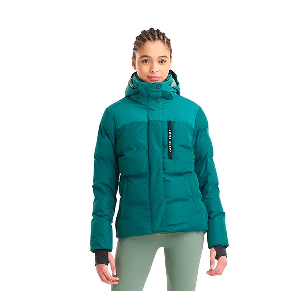 Horse Pilot FAHRENHEIT - Doudoune Femme green morocco