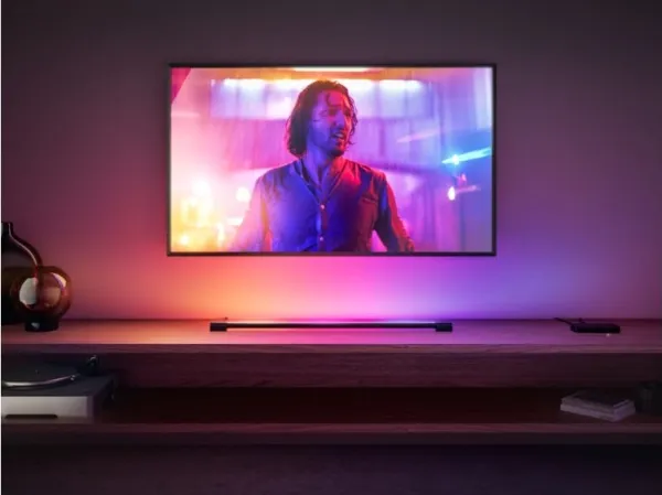 Philips Hue White and Color Ambiance Compact Gradient Play - Lysbarre - LED - rør - sort