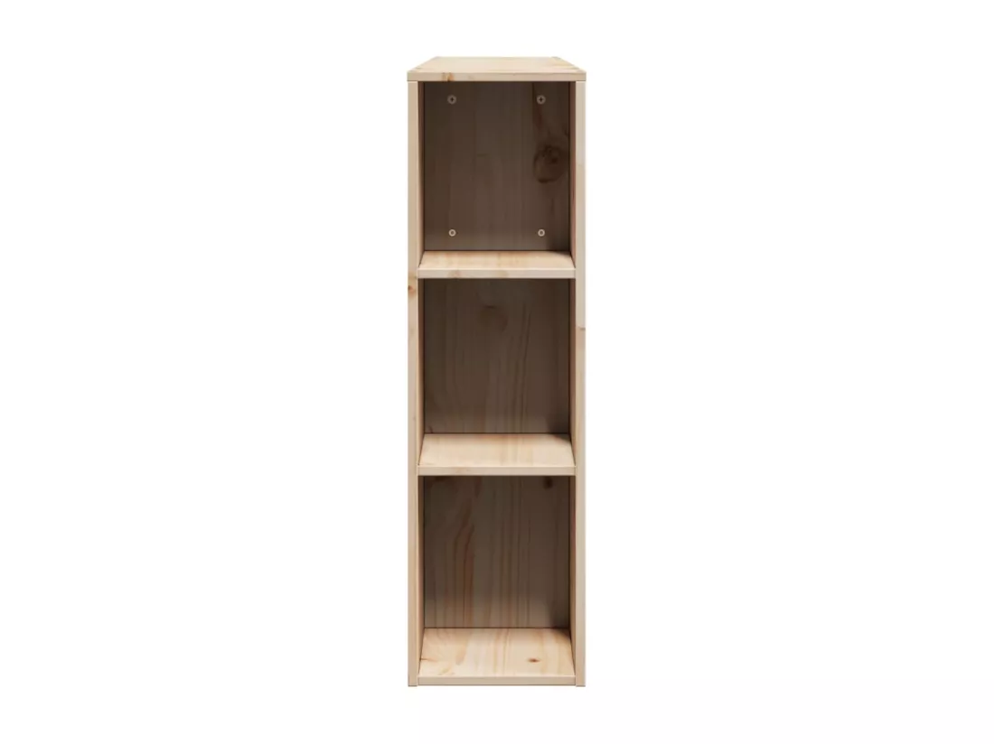 Tête de lit avec rangement 150 cm bois massif de pin