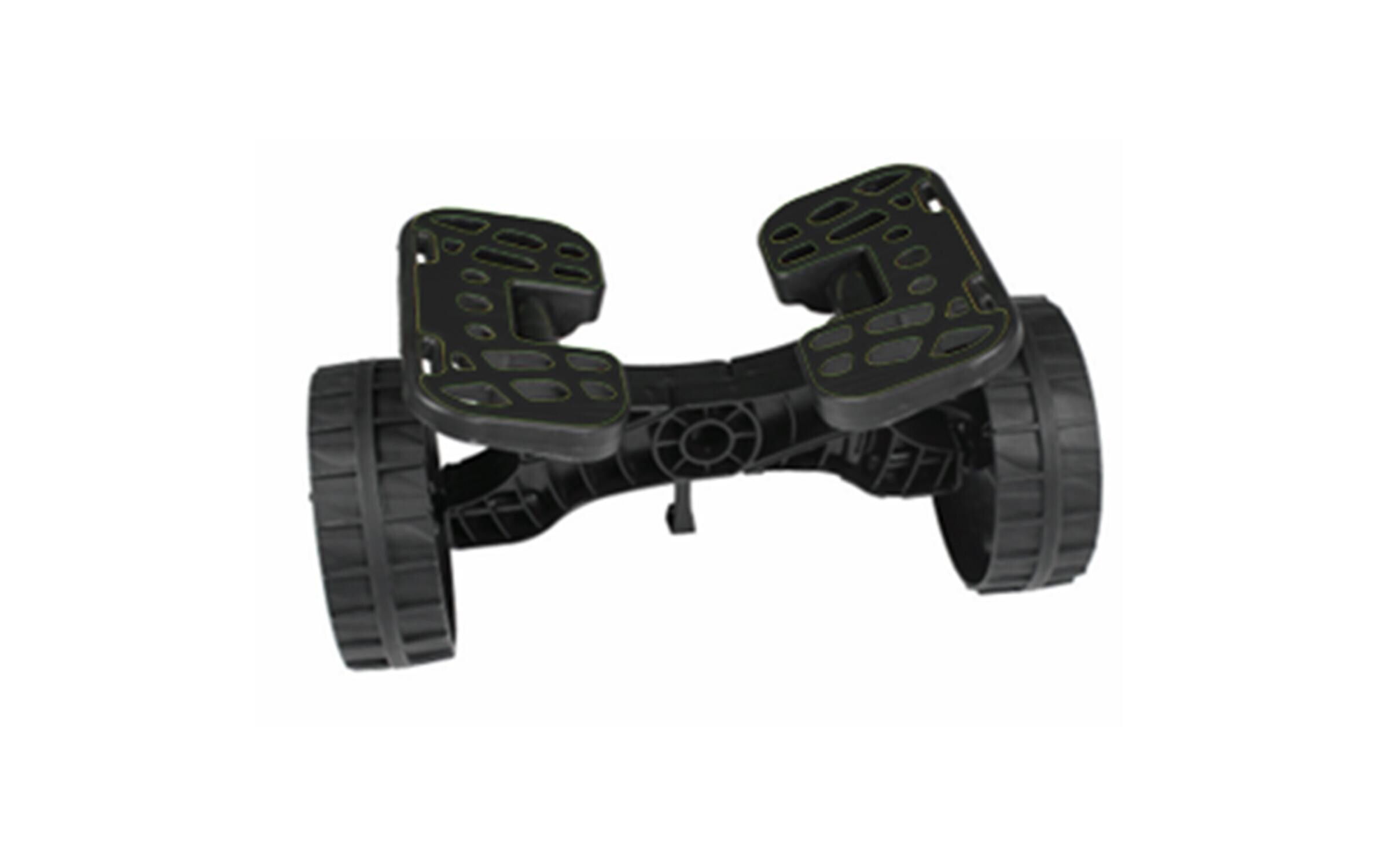 SUP / Kayak Cart SchwarzRobuster Transportwagen für mühelosen Kajak- und SUP-Transport