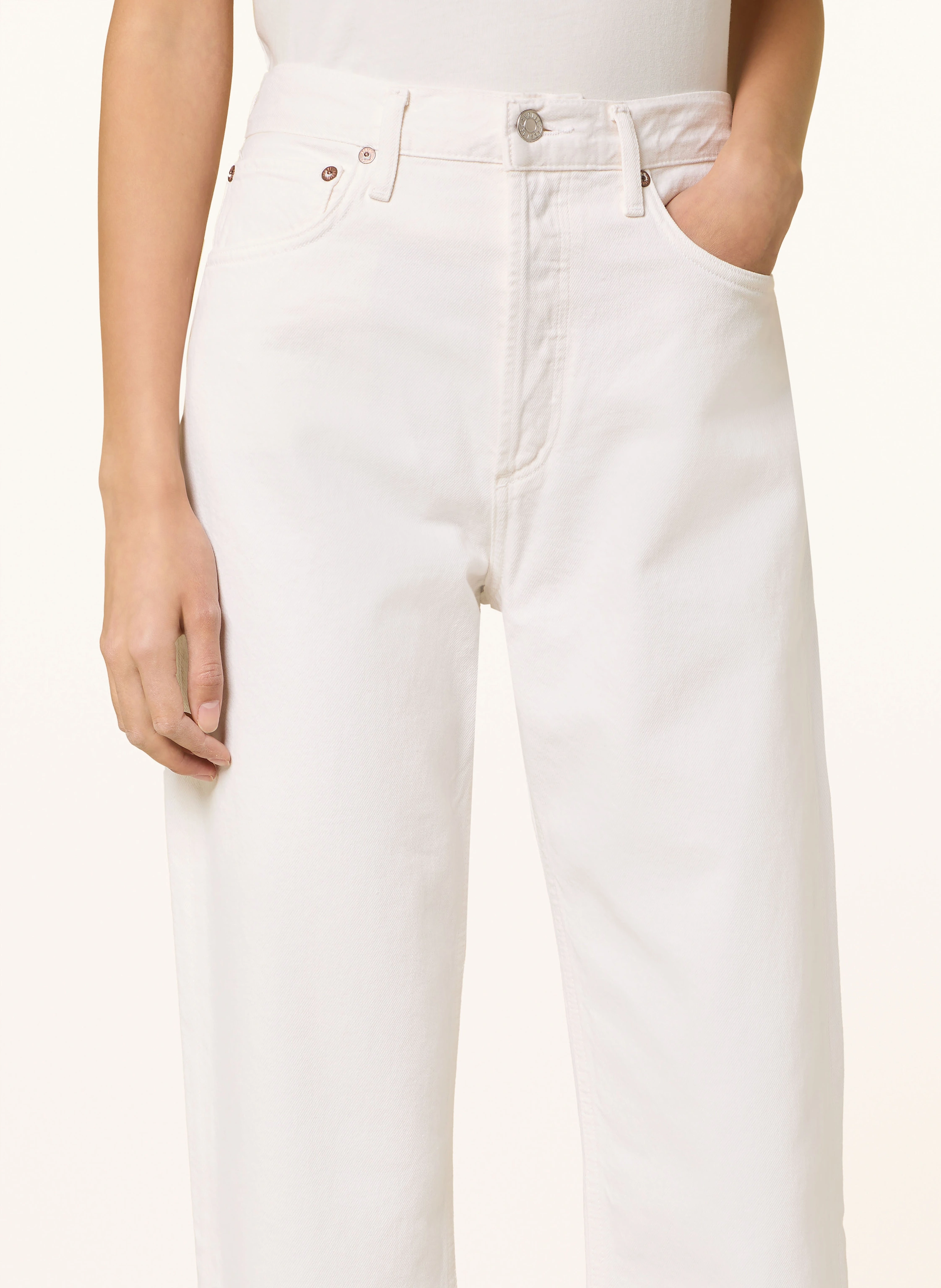 AGOLDE Straight Jeans 90S CROP