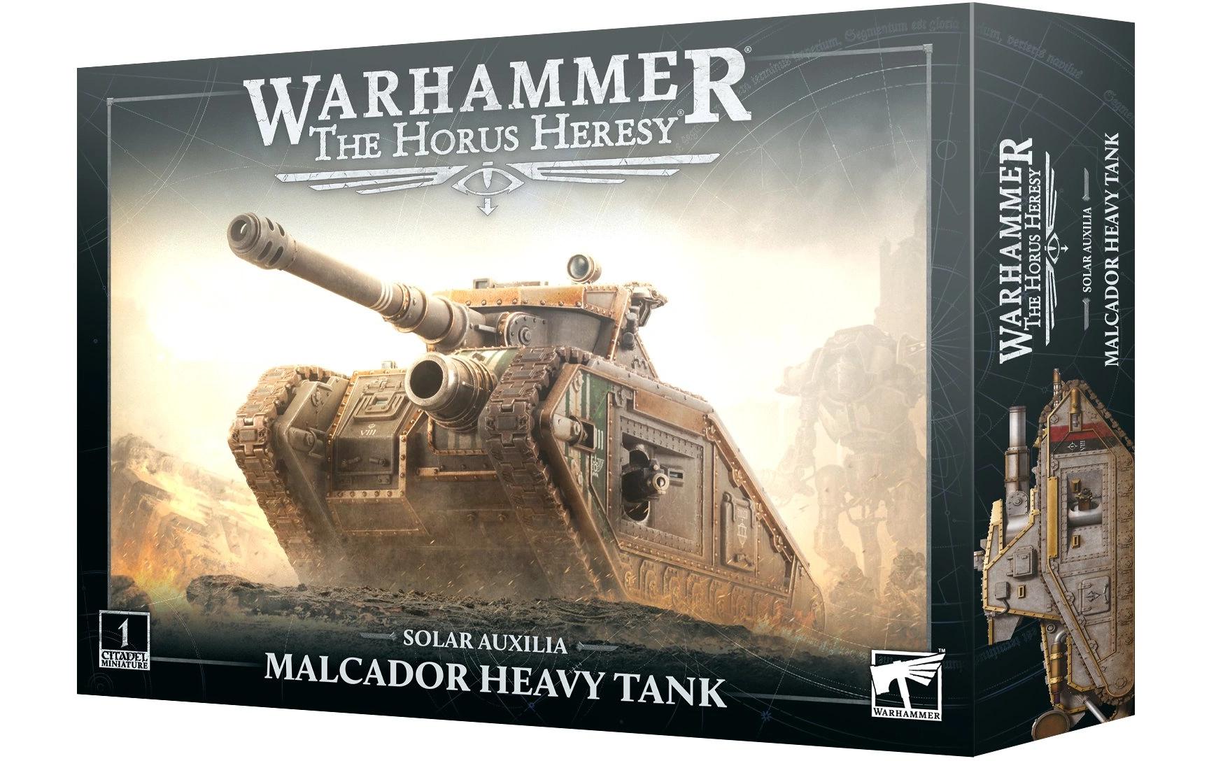 Warhammer Horus Heresy Malcador Heavy TankWarhammer the Horus Heresy Miniatur: Schwerer Panzer Malcador der Auxilia Solar