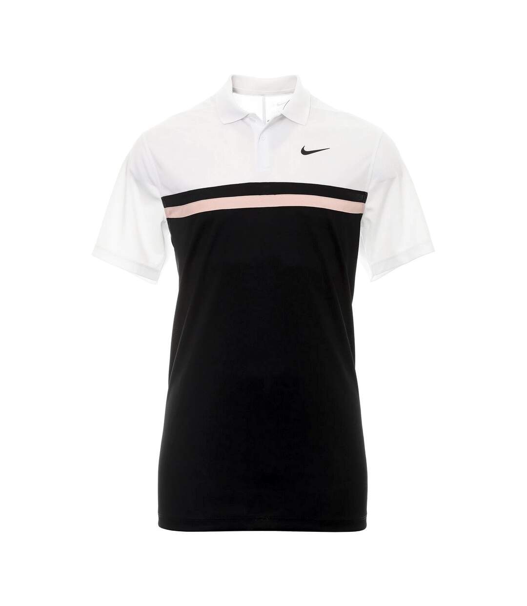Nike - Polo VICTORY - Homme (Blanc / Noir / Saumon) - UTBC5077