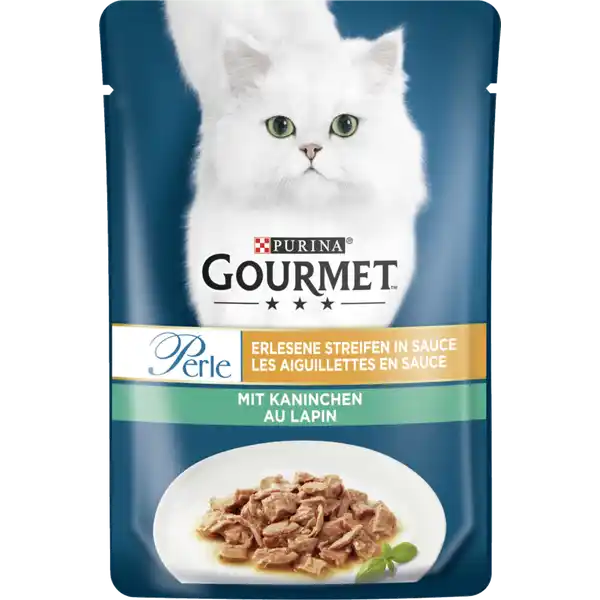 Perle Erlesene Streifen in Sauce mit Kaninchen