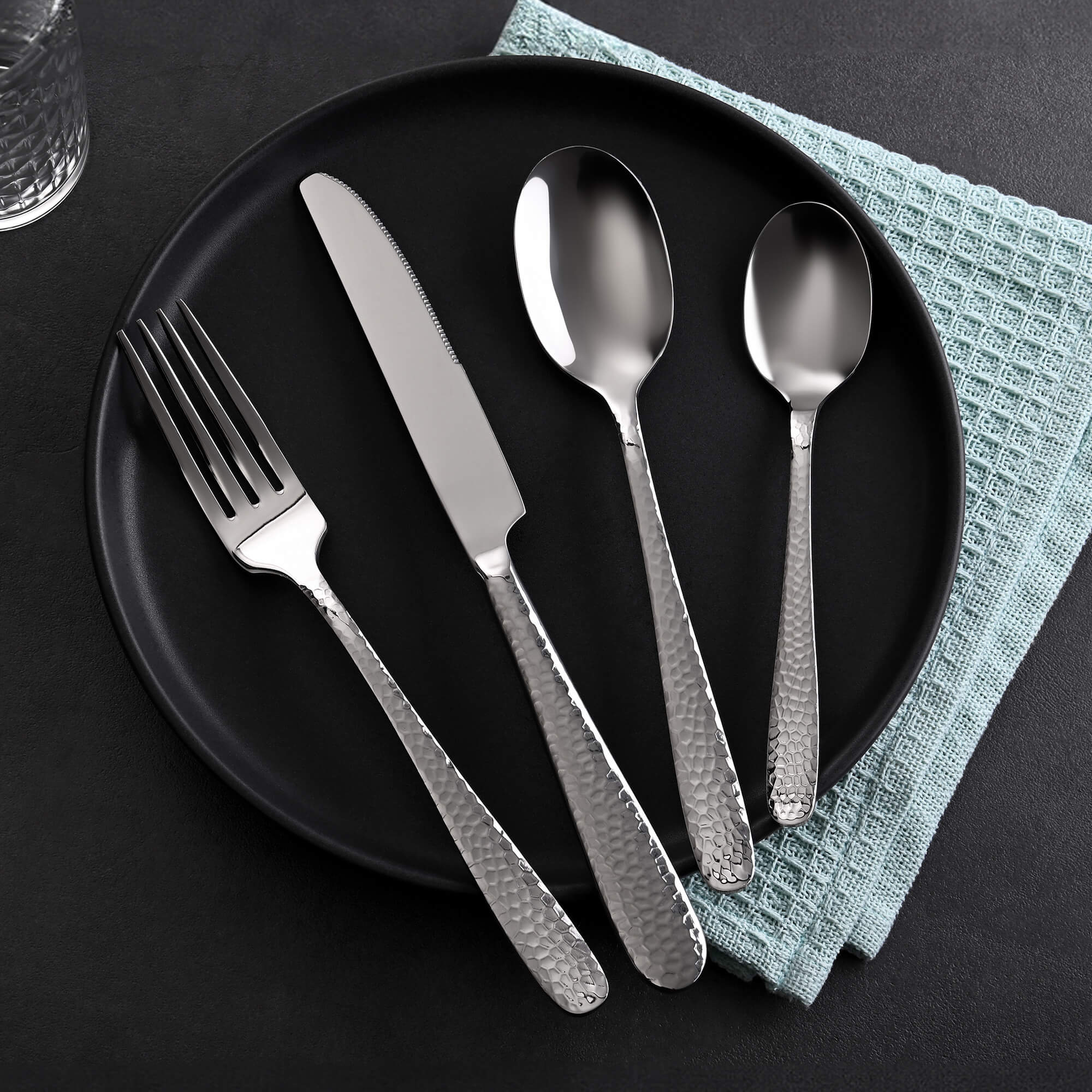 GRÄWE Besteckset Gent, 24-teilig, 6 Personen, Edelstahl Gent