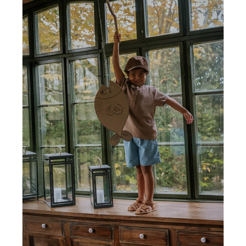 Køb Fliink Light Denim Blue Don Denim Shorts