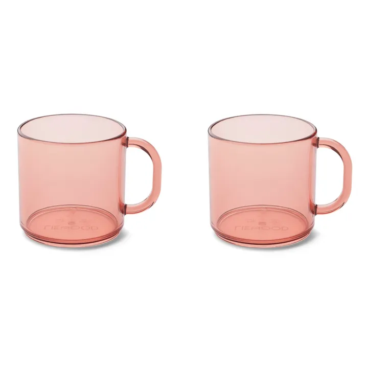 Liewood Tasses Tomo en tritan-set de 2 | Rose