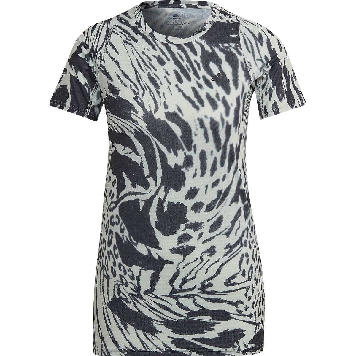 adidas Fast AOP Løbe T-shirt Dame