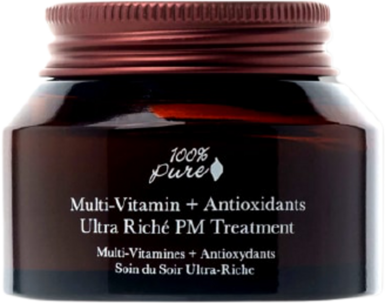 100% Pure  Multi-Vitamin + Antioxidants Ultra Riché PM Treatment, 42,50 g