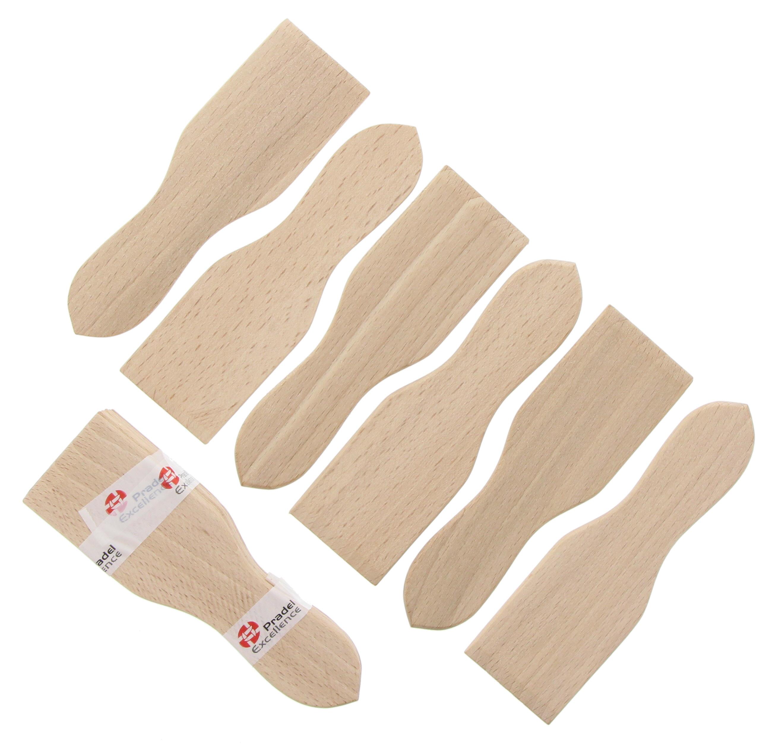 LOT 6 SPATULES A RACLETTE