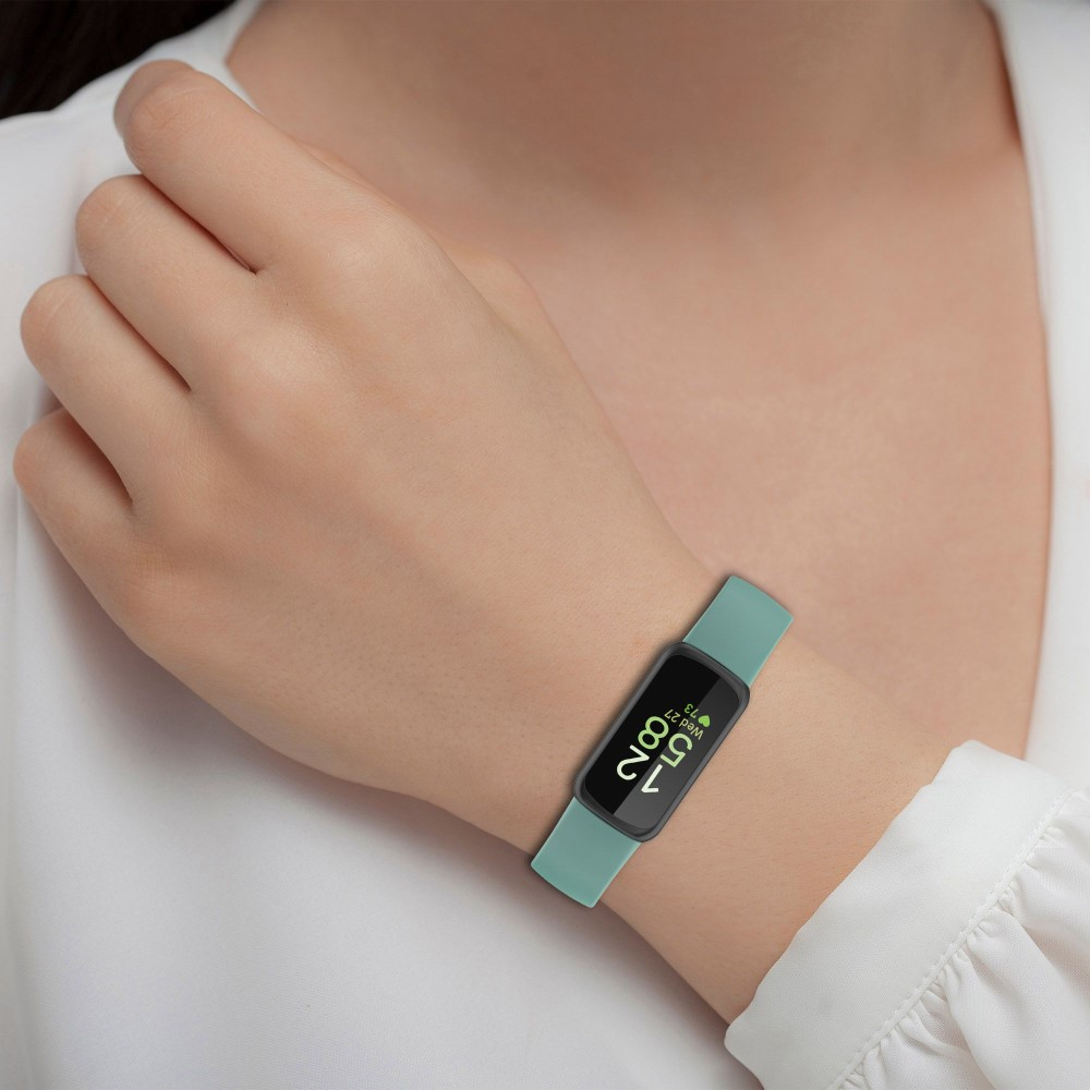 Fitbit Inspire 3 Ersatz Sport Armband aus Silikon (Gelenkumfang 180-230mm) - Türkis