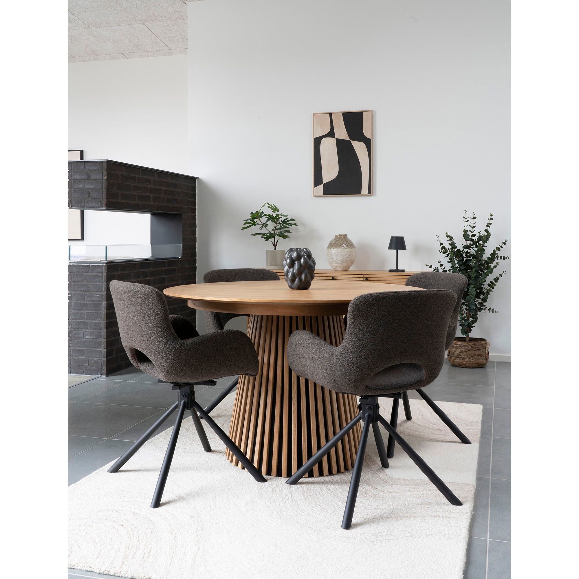 House Nordic - Eettafel Naturel - Uitschuifbaar - 120-200cm - Osaka