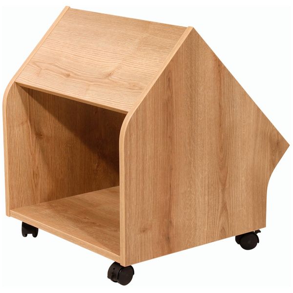Thon Studio Side Rack 10U oak