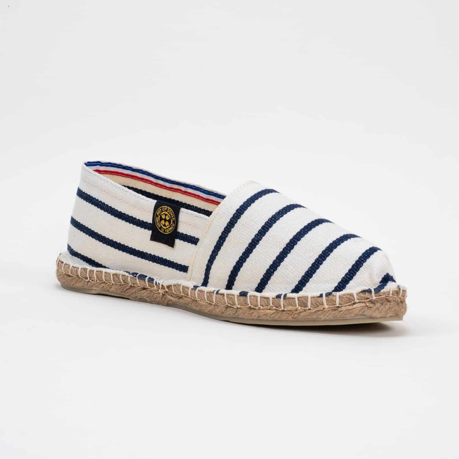 MARINIÈRE - Espadrilles rayées | Bleu