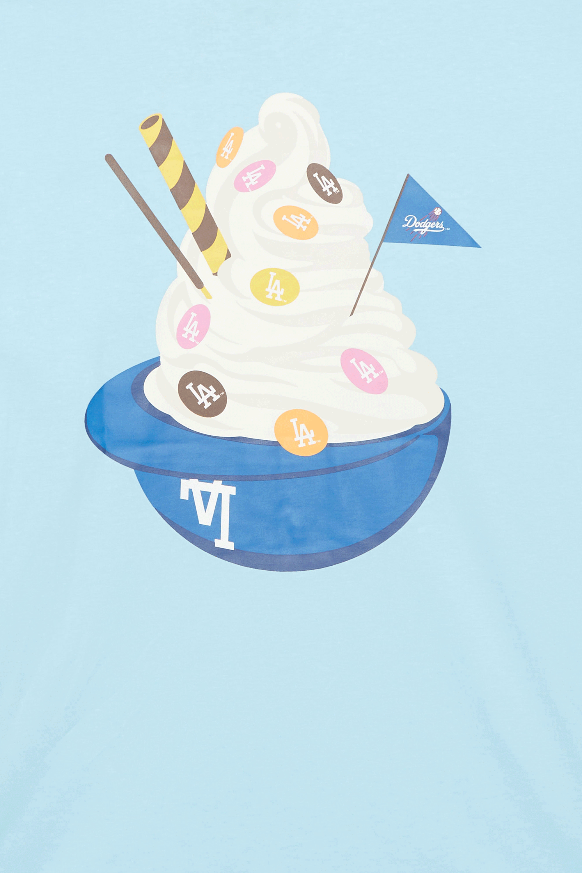 NEW ERA T-shirt MLB ICECREAM OS T Bleu