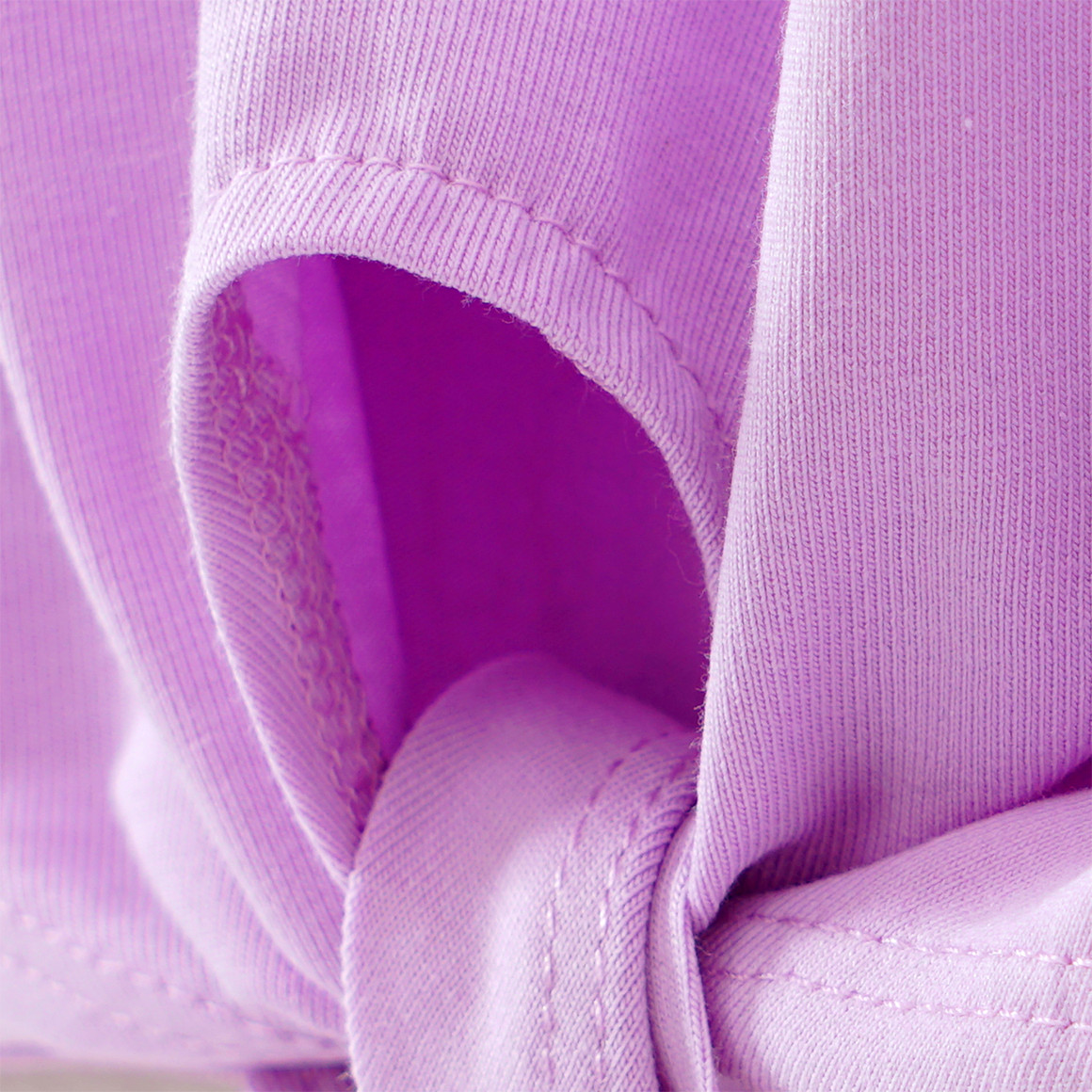 Yigga Mädchen T-Shirt mit Knoten-Detail helllila