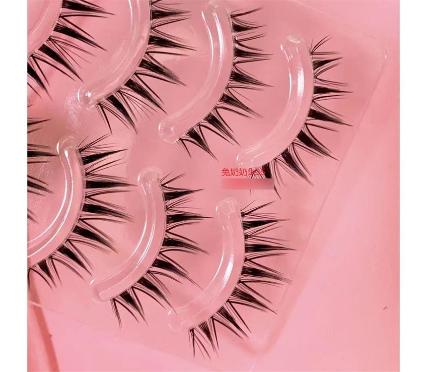 Mogugu - Set van 5 paar: Doll Eye Spiky valse wimpers