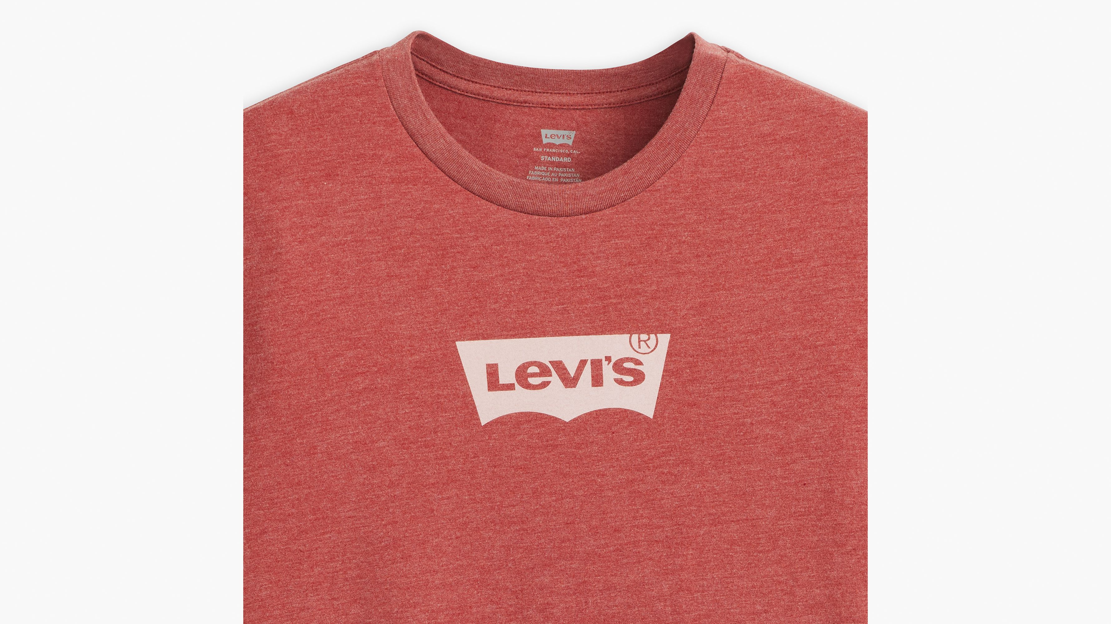 Classic Graphic Tee - Ssnl Core Bw Tri-Blend Fired Brick - Red