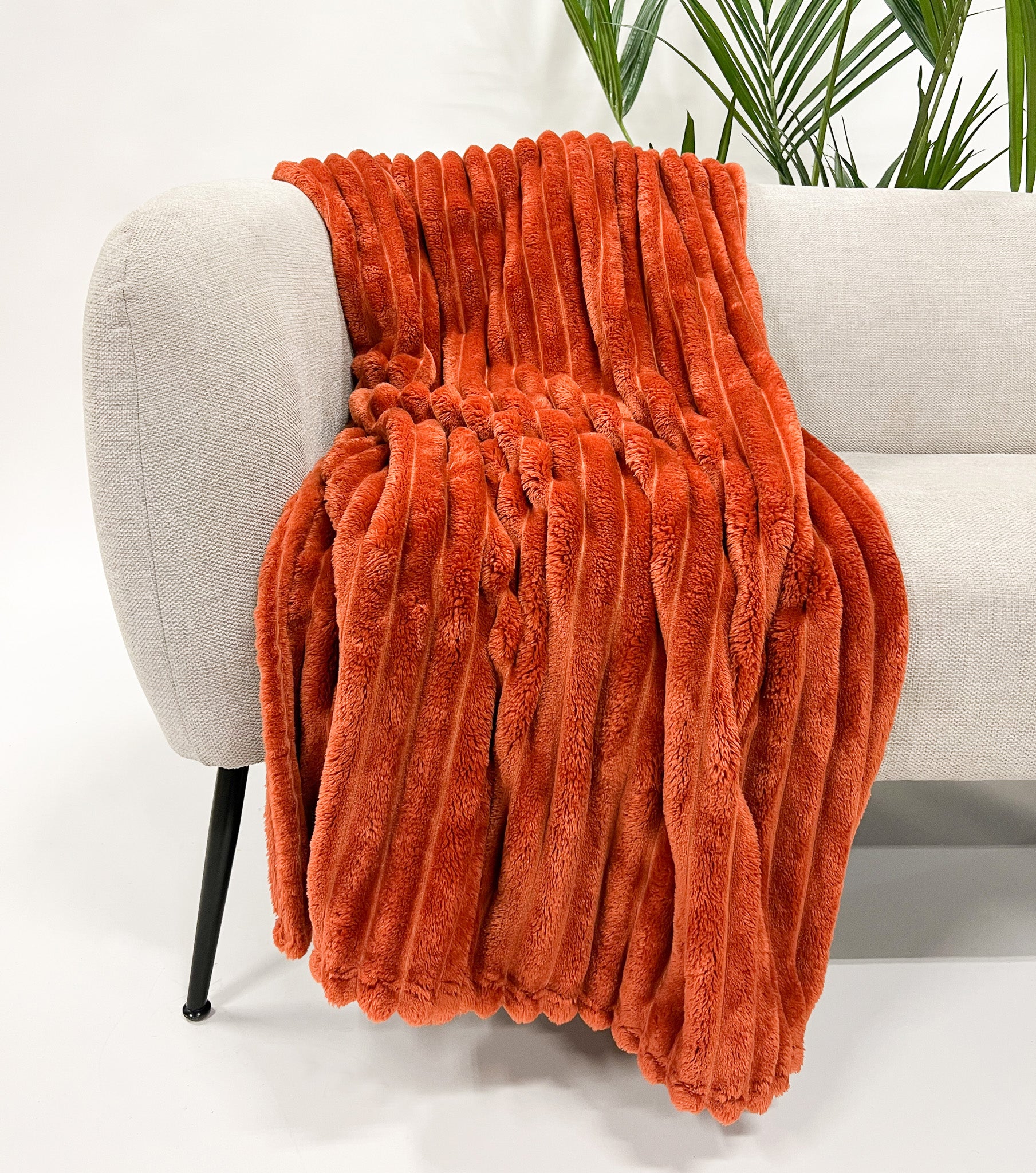 Dutch Decor plaid RICKY - 150x200 cm Potters Clay