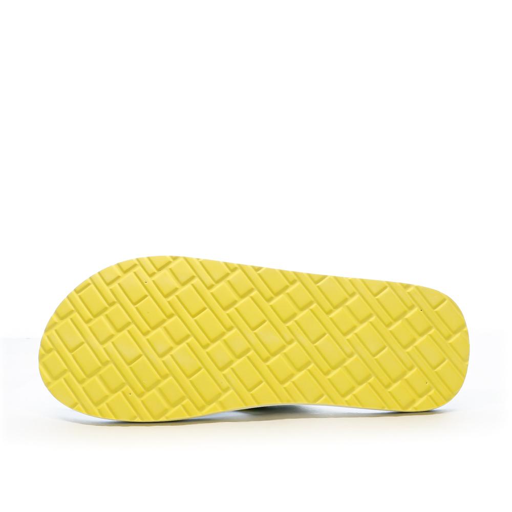 Tommy Hilfiger Tongs Noire/Jaune Homme Tommy Hilfiger Patch Beach