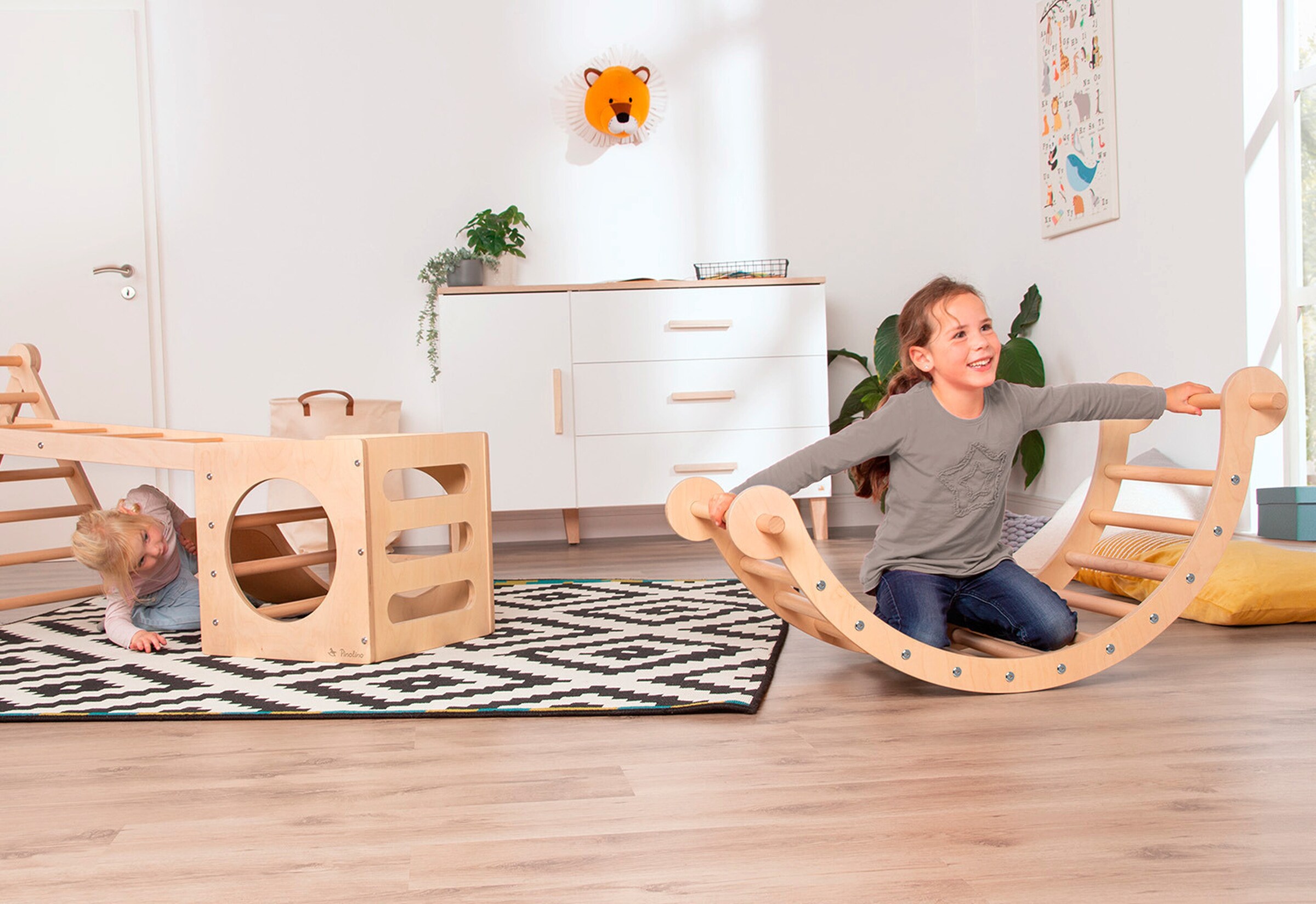 Pinolino Kletterbogen und Wippe „Kari”
