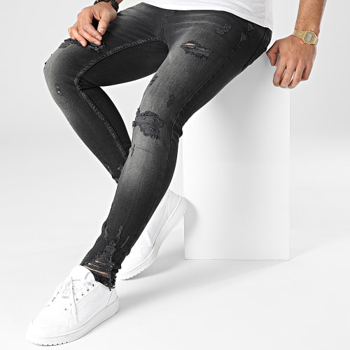 Jean Skinny DHZ-4049 Gris Anthracite