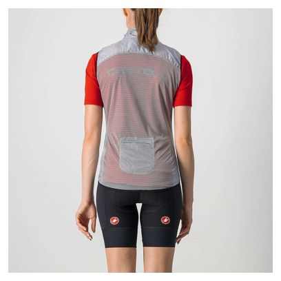 Veste coupe Vent sans manches Femme Castelli Aria Gris