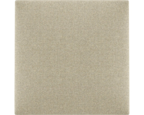 Wandkussen Effen Crème-beige Geweven look 30 x 30 cm